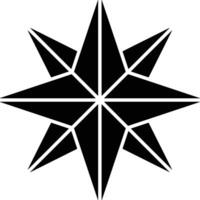 Star Symbol Symbol Bild zum Rangfolge oder Bewertung Belohnung vektor