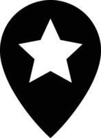 Star Symbol Symbol Bild zum Rangfolge oder Bewertung Belohnung vektor