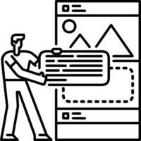 kommentar ikon bild för element design av chatt och kommunikation symbol vektor