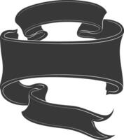 svart band en symbol av minne eller sorg- vektor