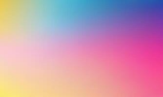 Gelb Blau und Rosa bunt Gradient Hintergrund vektor