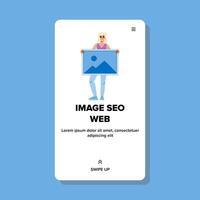 Motor Bild SEO Netz vektor