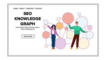 Google SEO Wissen Graph vektor