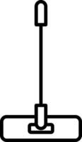Symbol für die Wischleitung vektor