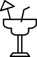 margarita Linie Symbol vektor