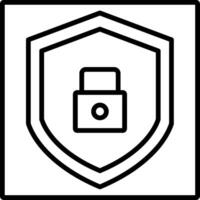 App Sicherheit Symbole Design vektor
