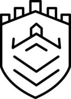 Sicherheit Schloss Technik Symbole Design vektor