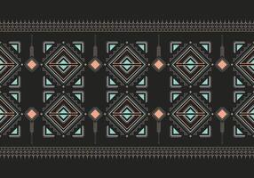 ethnisch Muster Textur Design Hintergrund drucken abstrakt nahtlos Textil. vektor