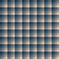 nahtlos Muster von Plaid. prüfen Stoff Textur. gestreift Textil- print.checkered Gingham Stoff nahtlos Muster. nahtlos Muster. vektor