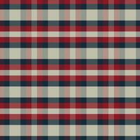 nahtlos Muster von Plaid. prüfen Stoff Textur. gestreift Textil- print.checkered Gingham Stoff nahtlos Muster. nahtlos Muster. vektor