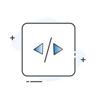 koda generation ikon design vektor