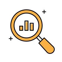 Analysieren Kontext Symbol Design vektor