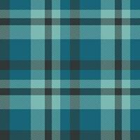 Plaid Hintergrund von prüfen Textil- Muster mit ein nahtlos Tartan Stoff Textur. vektor