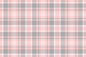 Plaid Hintergrund von Tartan Textur Stoff mit ein prüfen nahtlos Textil- Muster. vektor