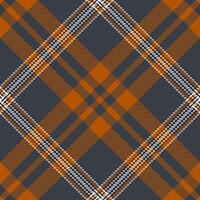 Textil- nahtlos von Tartan Plaid Muster mit ein Textur Stoff Hintergrund überprüfen. vektor