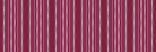 deco bakgrund vertikal, roman mönster sömlös textil. paisley textur rader tyg rand i rosa och röd färger. vektor
