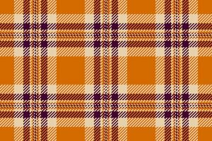 bakgrund mönster tartan av kolla upp textil- pläd med en sömlös textur tyg. vektor