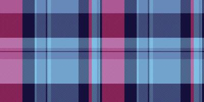 japanisch Textil- Tartan Textur, Identität nahtlos prüfen . gleich Muster Hintergrund Stoff Plaid im dunkel und Blau Farben. vektor