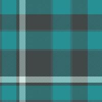 Plaid Hintergrund prüfen von Textur Stoff Textil- mit ein Muster nahtlos Schottenstoff. vektor