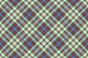 Stoff prüfen von nahtlos Muster Tartan mit ein Textur Hintergrund Plaid Textil. vektor