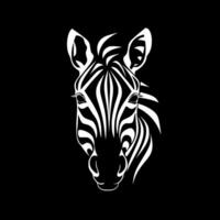 Zebra - - hoch Qualität Logo - - Illustration Ideal zum T-Shirt Grafik vektor