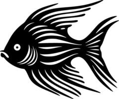 Kaiserfisch - - hoch Qualität Logo - - Illustration Ideal zum T-Shirt Grafik vektor