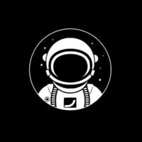 Astronaut - - hoch Qualität Logo - - Illustration Ideal zum T-Shirt Grafik vektor