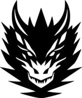 Drachen - - hoch Qualität Logo - - Illustration Ideal zum T-Shirt Grafik vektor