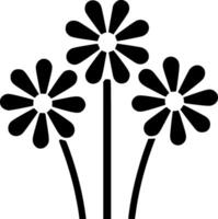 Blumen - - minimalistisch und eben Logo - - Illustration vektor