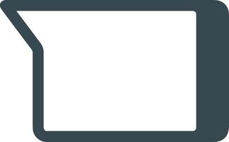 kommentar ikon symbol bild för element design chatt och kommunikation vektor