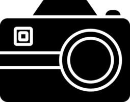 Symbol für Fotografie-Glyphe vektor