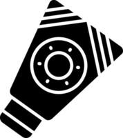 Sonnenschutz-Glyphe-Symbol vektor