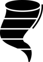 Twister Glyphe Symbol vektor