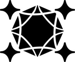 Saphir Glyphe Symbol vektor