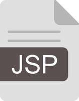 jsp Datei Format eben Symbol vektor