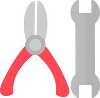 Werkzeuge flaches Symbol vektor