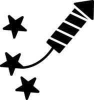 Kracher Glyphe Symbol vektor