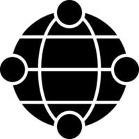 Internet-Glyphe-Symbol vektor