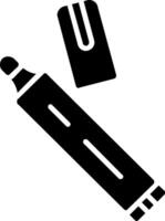 Stift-Glyphe-Symbol vektor