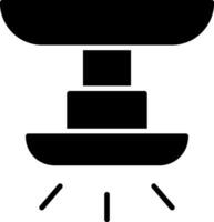 Symbol für Lampensymbol vektor