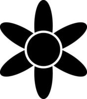 amaryllis glyf ikon vektor