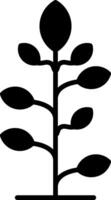 Baum-Glyphe-Symbol vektor