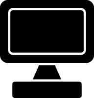 Bildschirm-Glyphen-Symbol vektor