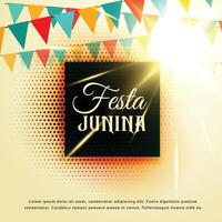 juni fest av festa junina latin amerikan festival vektor