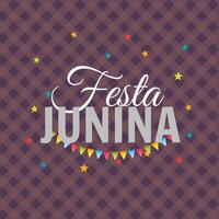 festa junina Brasilien Festival Party Urlaub Feier bunt Hintergrund Illustration vektor