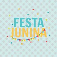 festa junina Brasilien Festival Party Urlaub Feier bunt Hintergrund Illustration vektor