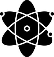 Symbol für Wissenschaftsglyphe vektor