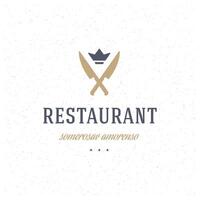 Restaurant Geschäft Design Element vektor