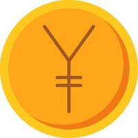 Yen eben Symbol vektor