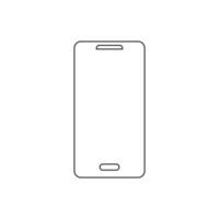 Handy, Mobiltelefon Telefon Symbol. Smartphone Symbol. Illustration Logo vektor